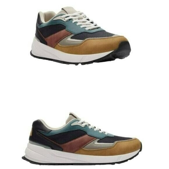 ZARA MULTI-PIECE RUNNING SHOES MULTICOLOR SIZE 11  2312/920/009 - Picture 2 of 5